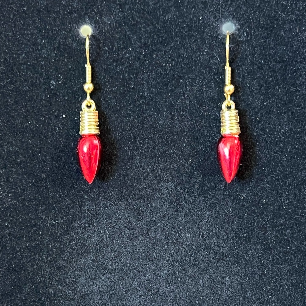 Mini Light Bulb Earrings